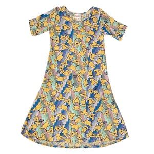 🏰👗LULAROE DISNEY WINNIE THE POOH ADELINE SWING DRESS👗🏰